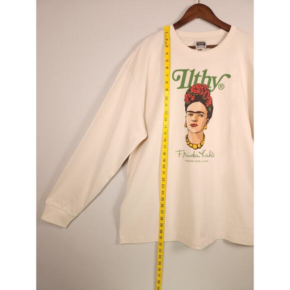 ILTHY x Frida Kahlo Limited Edition Size 2X Cream Streetwear Art Collaboration - Picture 4 of 11